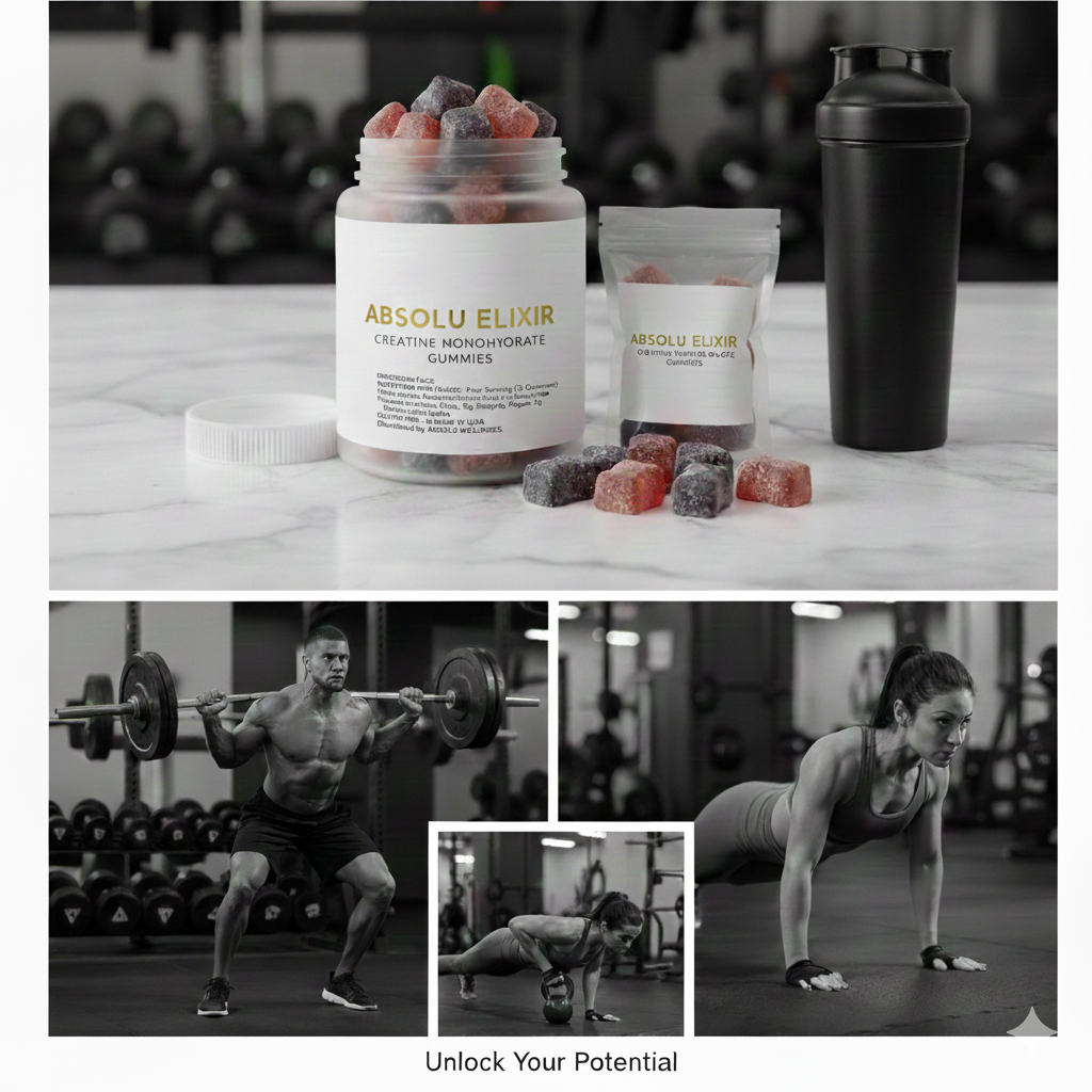 Creatine Monohydrate Gummies 5g - 120 Count