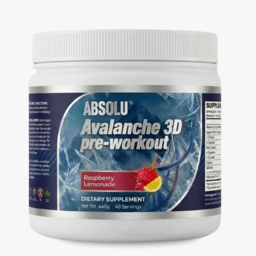 Absolu® Avalanche 3D Pre-Workout (Raspberry Lemonade)