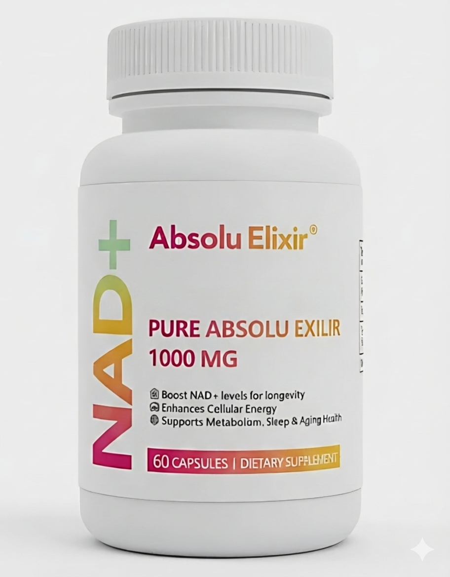 NAD+ Booster 1000mg - 60 Capsules
