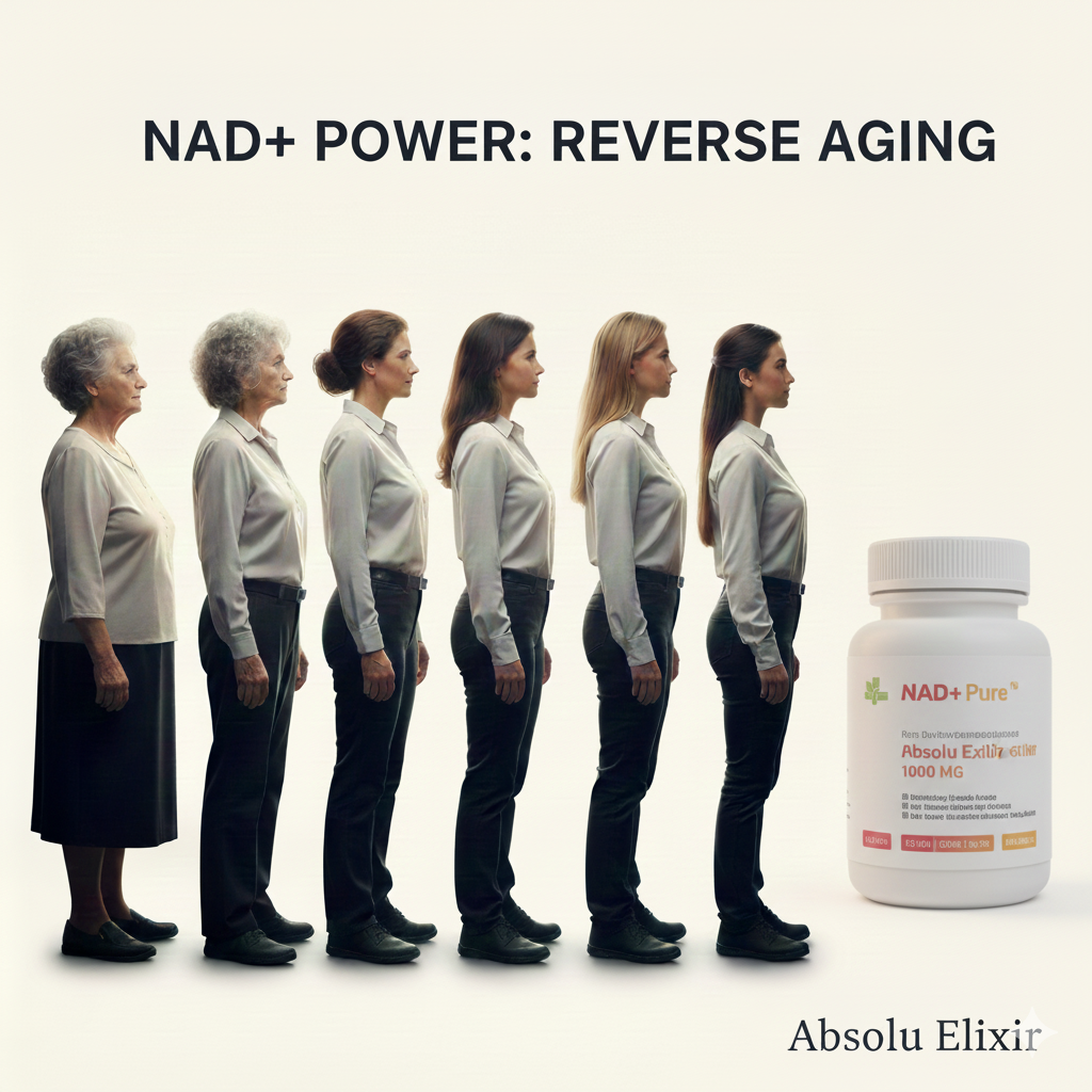 NAD+ Booster 1000mg - 60 Capsules